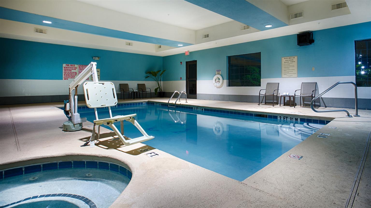 Best Western Savannah Airport Inn & Suites Пуулър Екстериор снимка